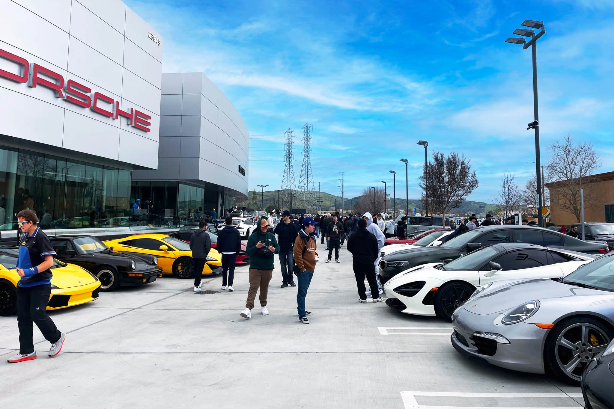 Cars and Coffee at Porsche Santa Clarita