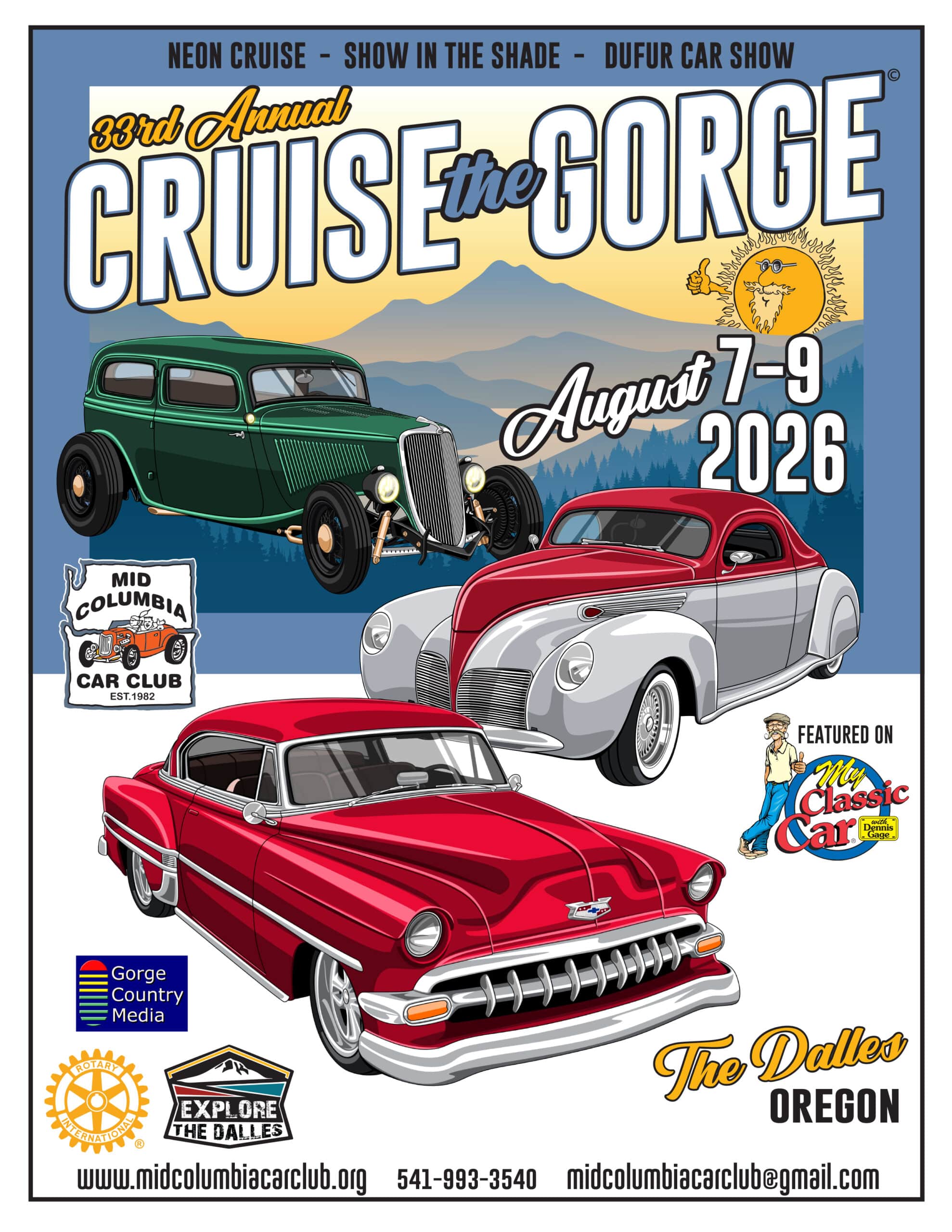 Cruise the Gorge “Show in the Shade”