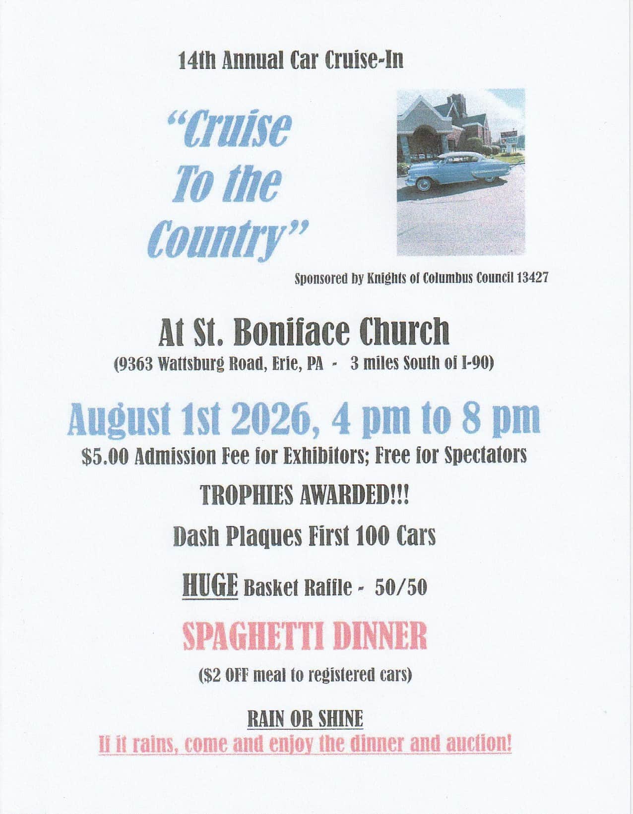 Cruise to the Country