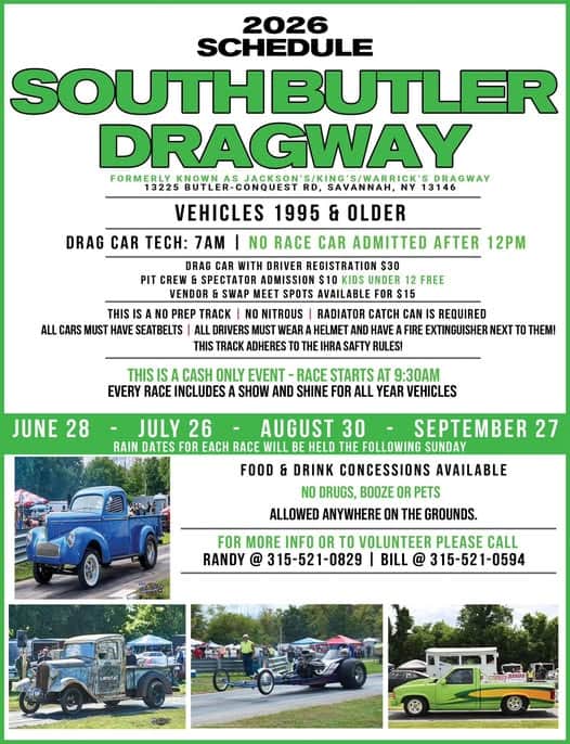 South Butler Dragway 1995 & Older Drag Races