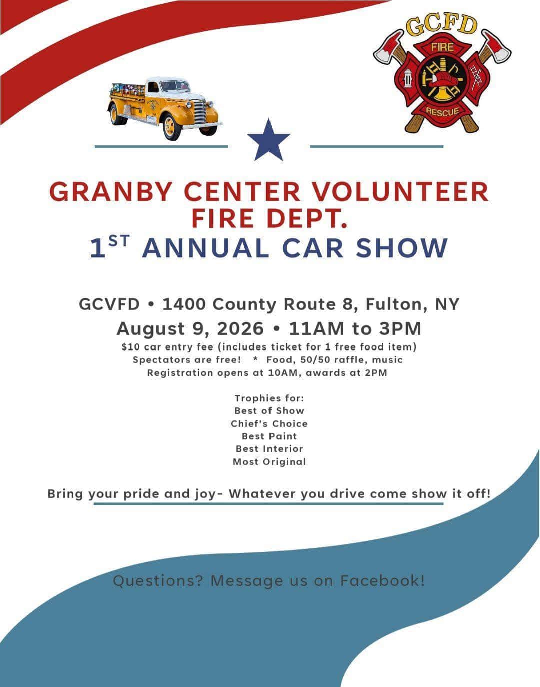 1st Annual Car Show