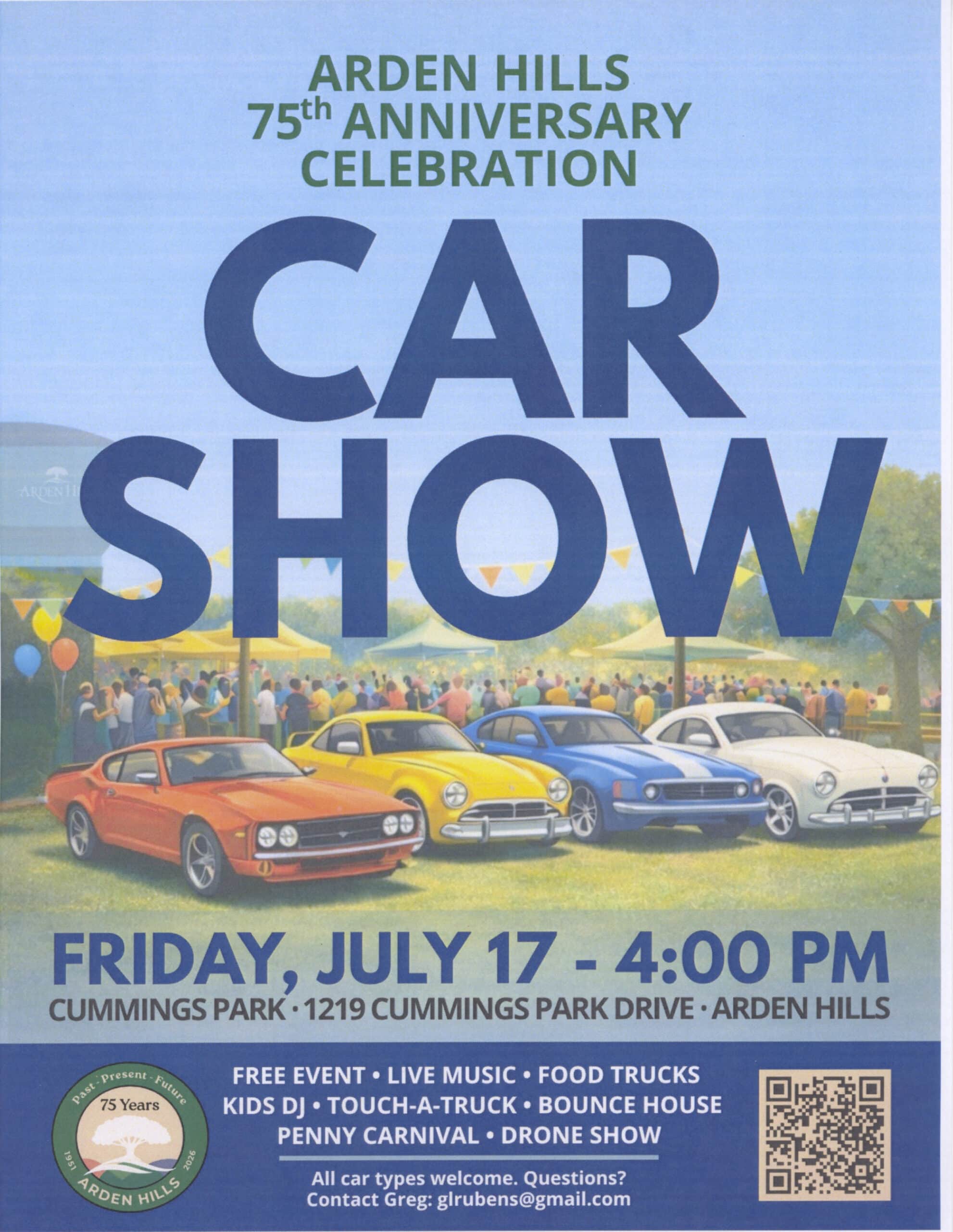 City of Arden Hills 75th Anniversary Car Show