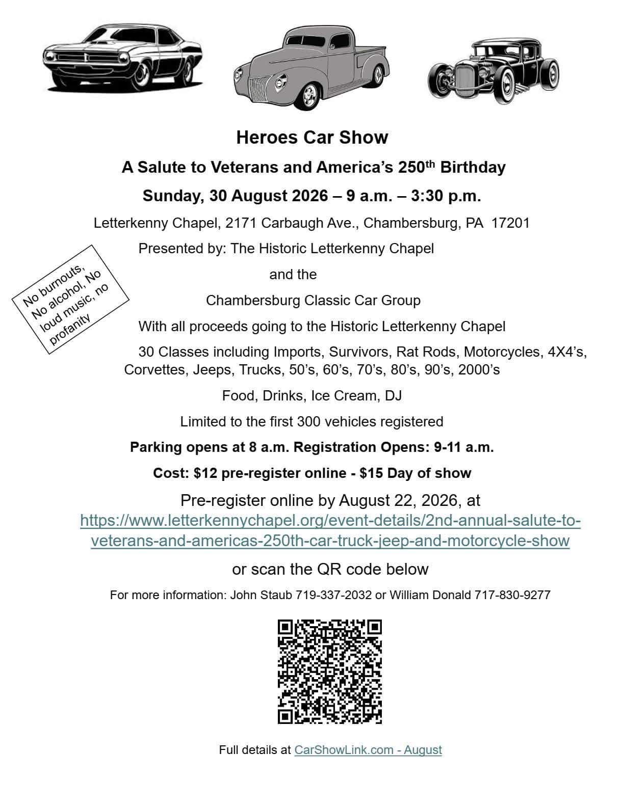 Heroes Car Show