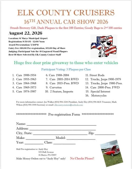 16th Annual Car Show 2026