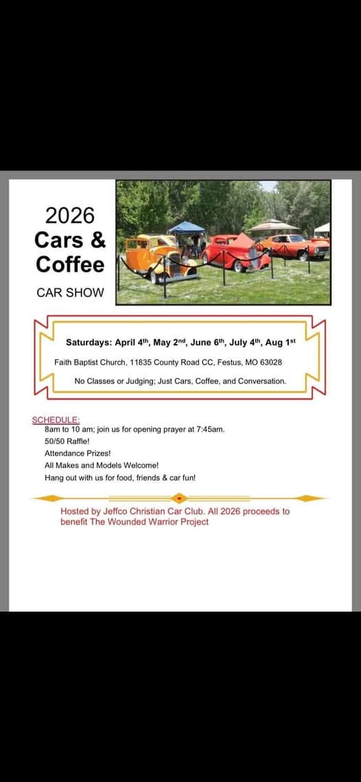 2026 Cars & Coffee Car Show