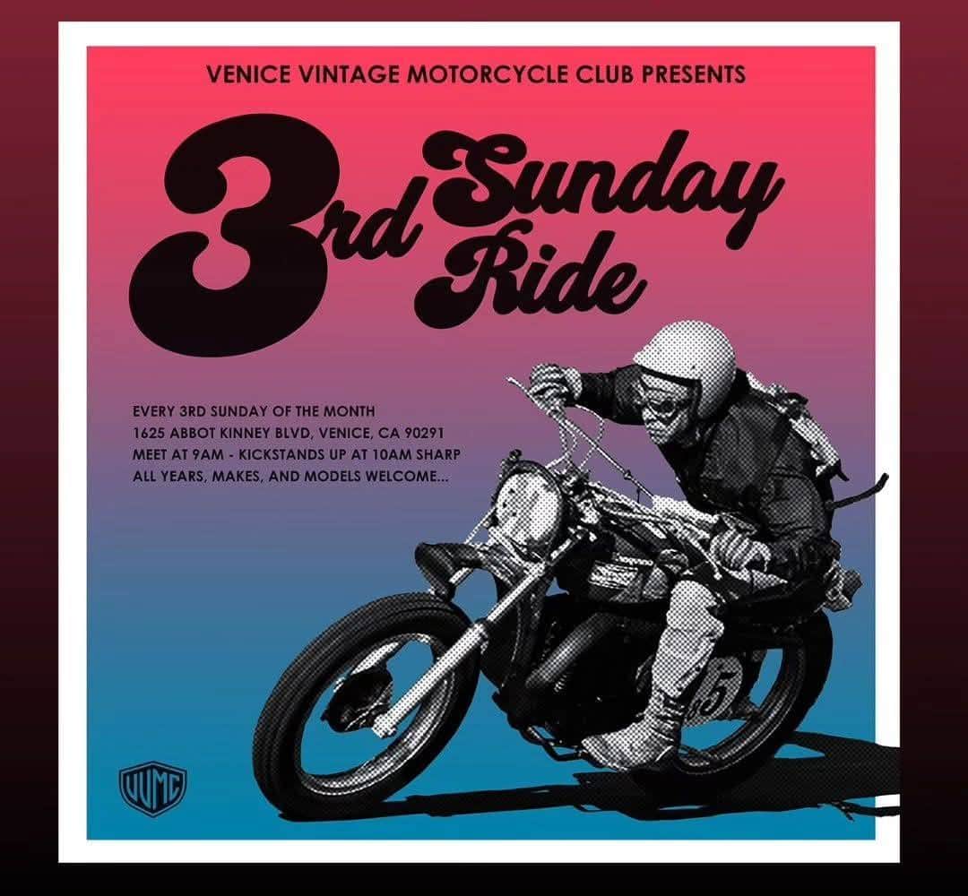 3rd Sunday Ride
