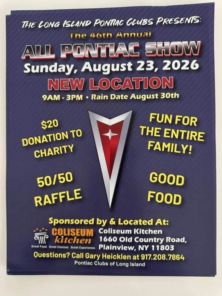All Pontiac Show