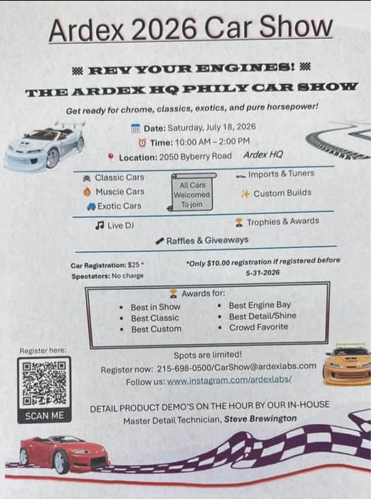 Ardex HQ Philly Car Show