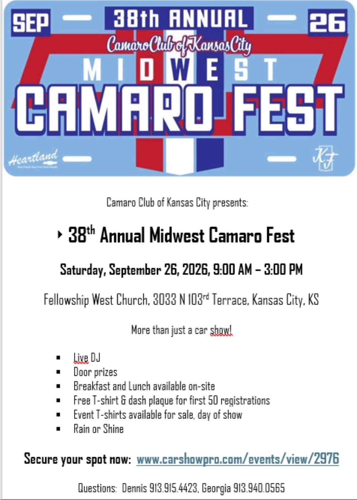 Midwest Camaro-Fest