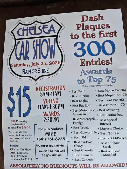 Chelsea Car Show