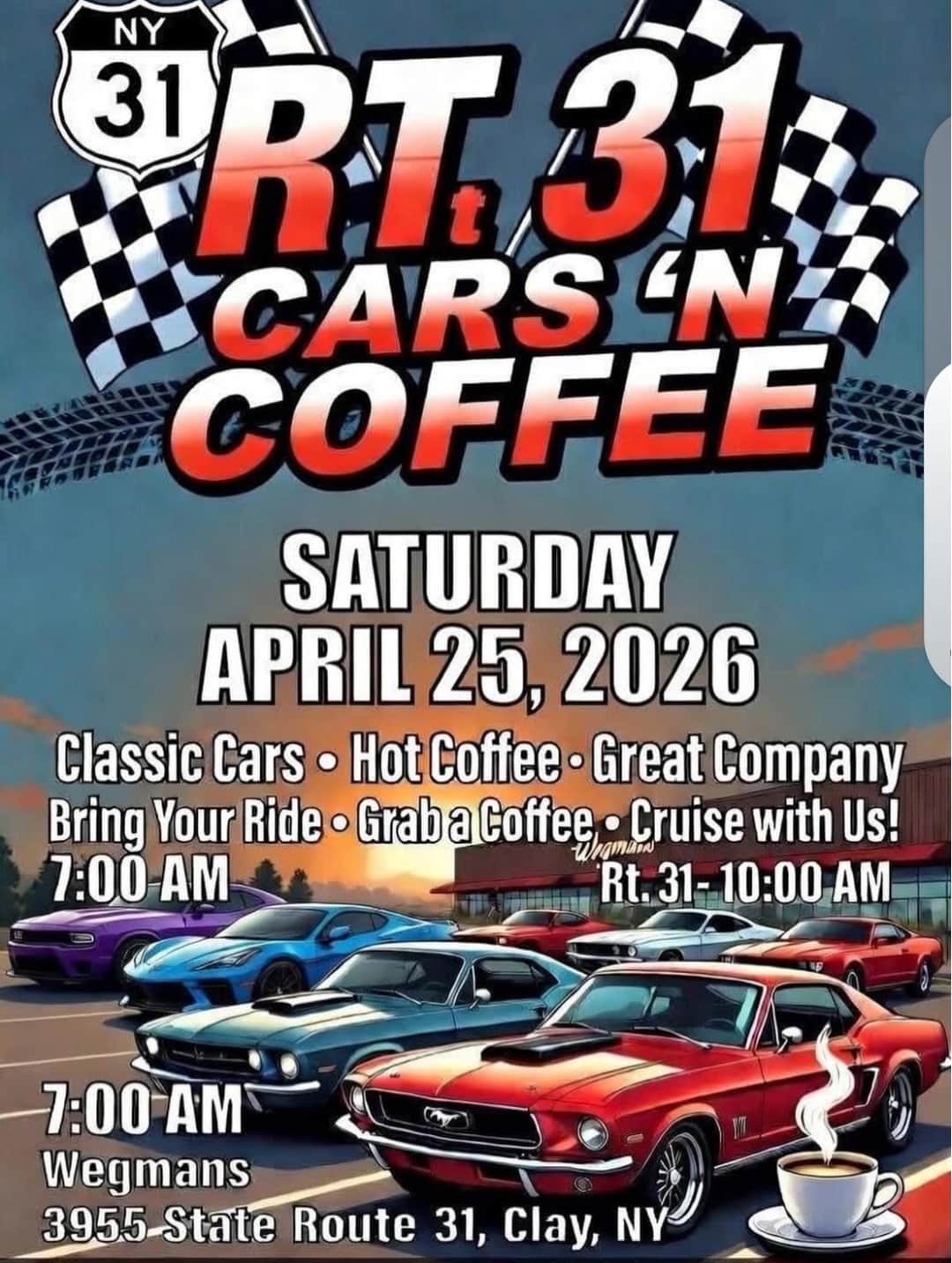 Rt. 31 Cars ‘n Coffee