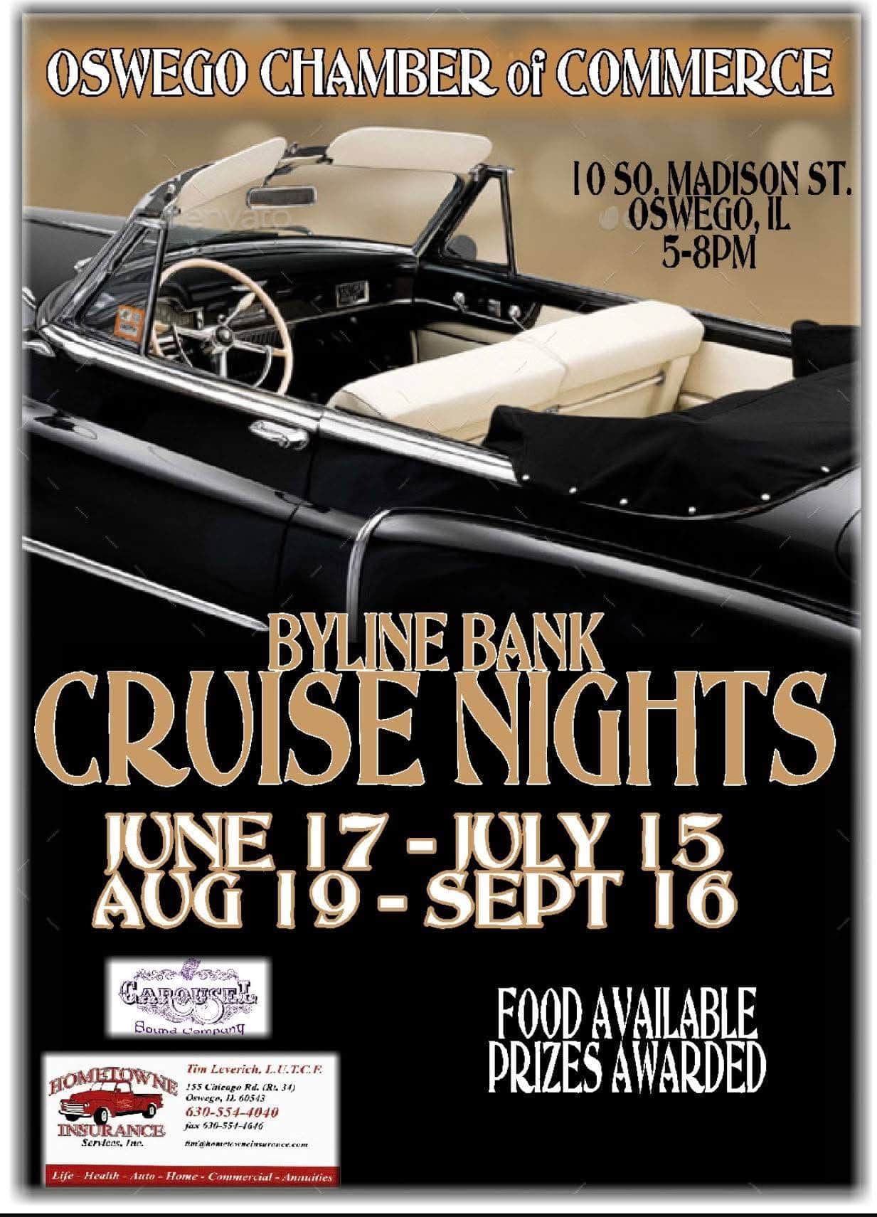 Oswego Chamber of Commerce Byline Bank Cruise Nights