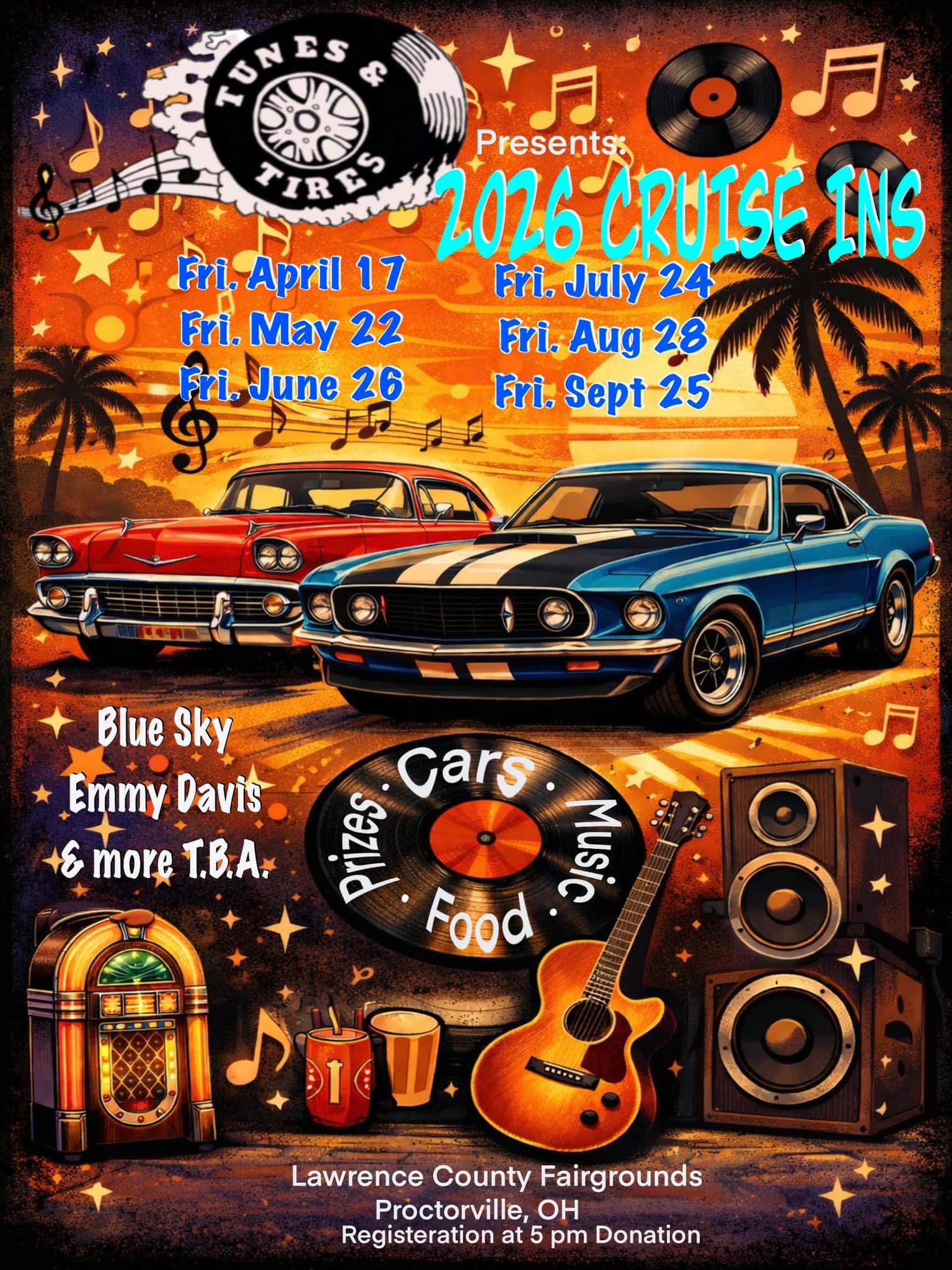 Tunes & Tires Cruise In