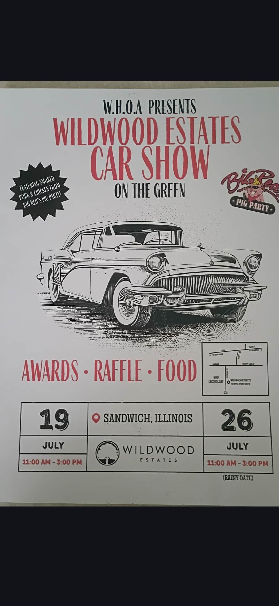 Wildwood Estates Car Show On The Green