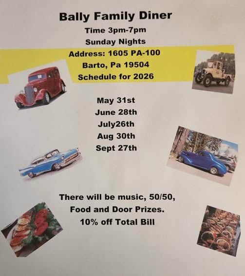 Bally Family Diner Cruise-In