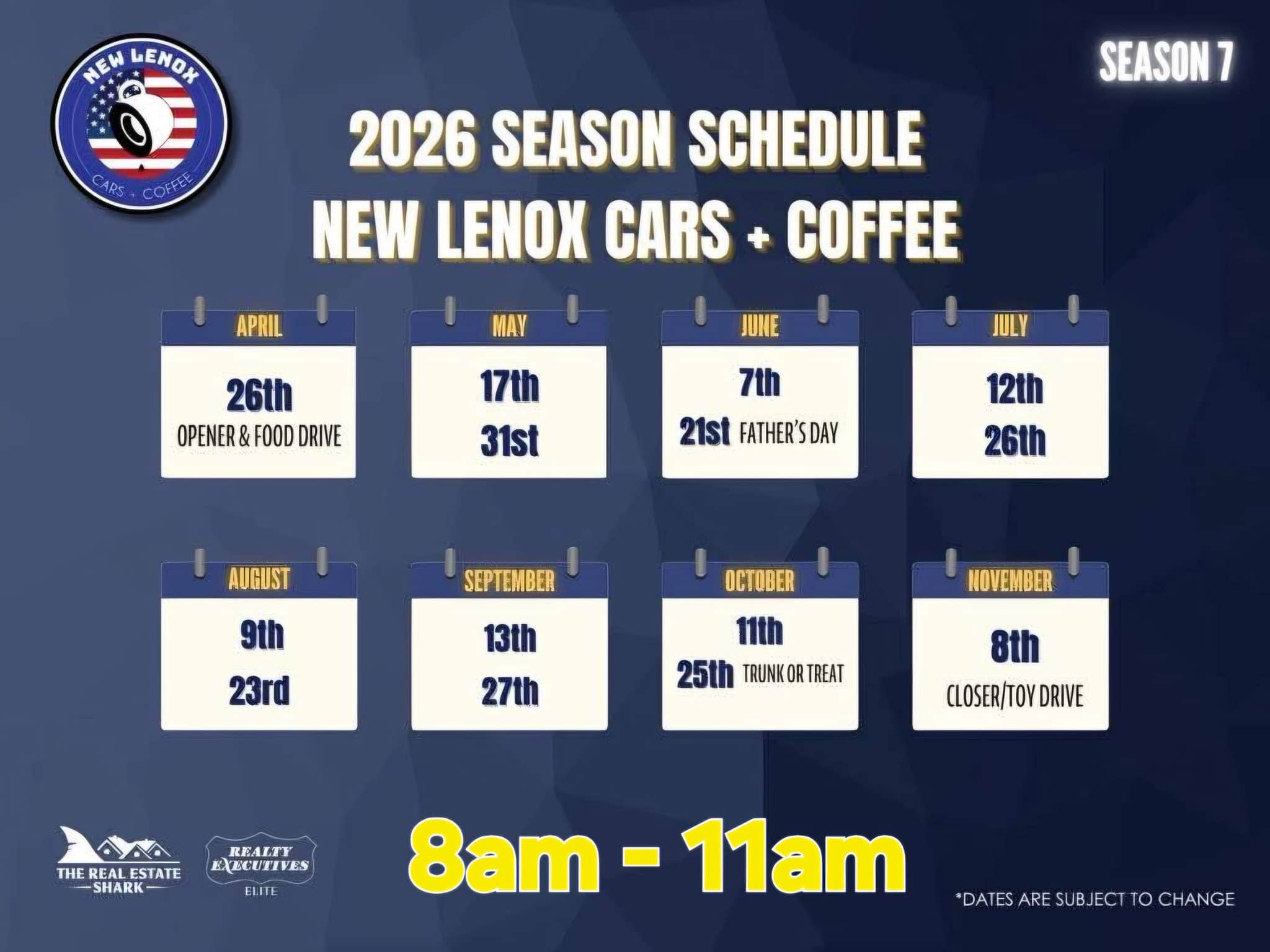 New Lenox Cars + Coffee