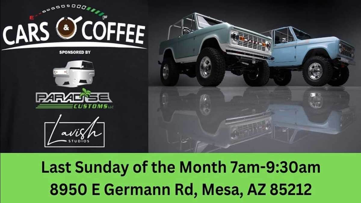 Cars & Coffee at Lavish Studios