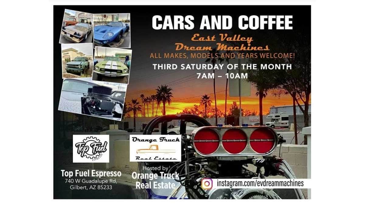 Cars and Coffee East Valley