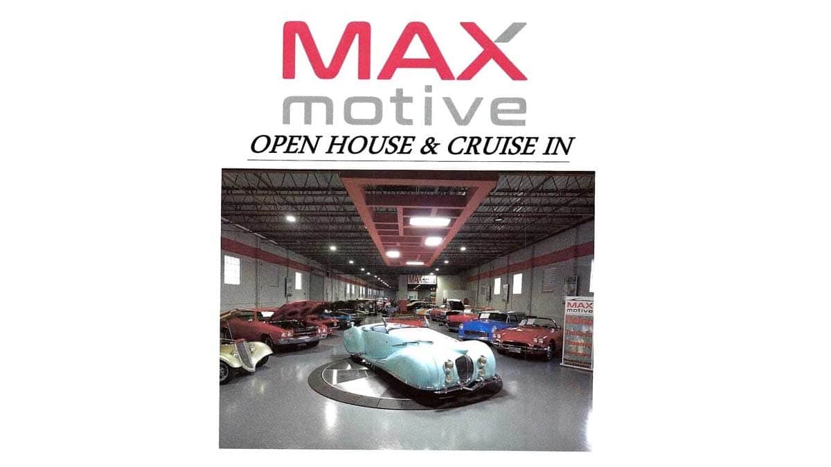 Max Motive Open House & Cruise In
