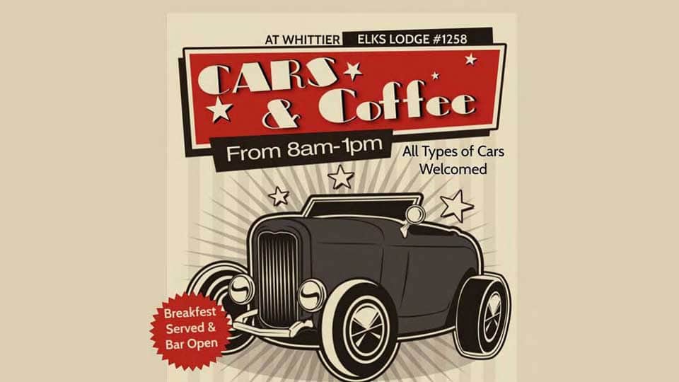 Cars & Coffee @ The Elks Lodge