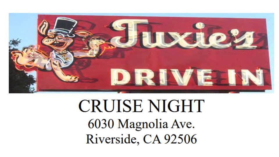 Tuxie’s Drive In Cruise Night