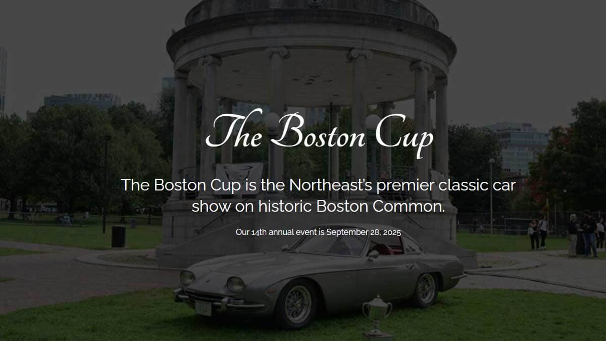 2026 Boston Cup Classic Car Show