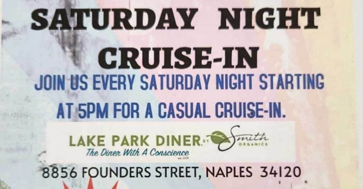 Lake Park Diner Cruise In