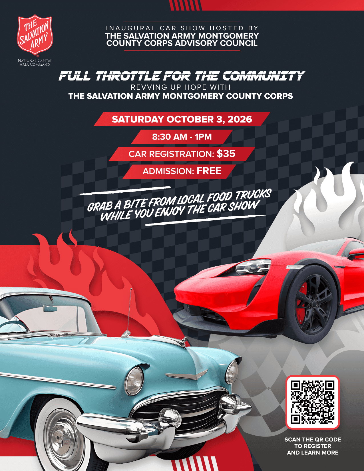 Inaugural Salvation Army Car Show