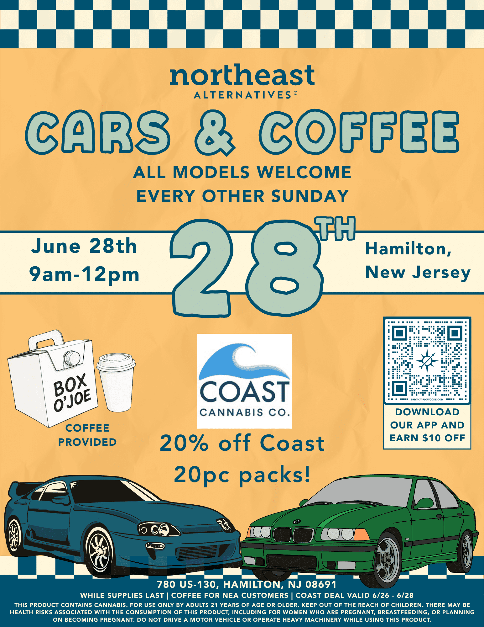 CARS & COFFEE @ NEA DISPENSARY