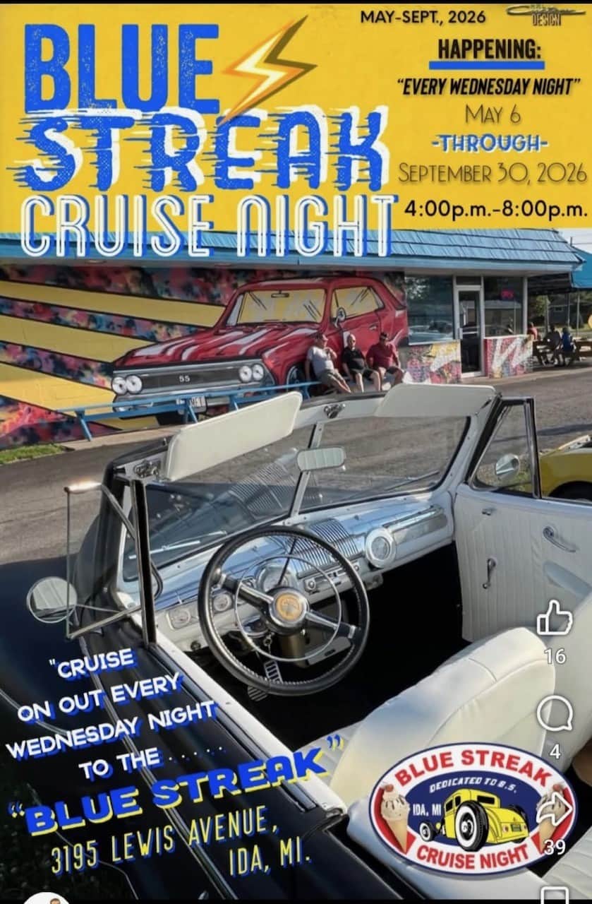 Blue Streak Cruise Night