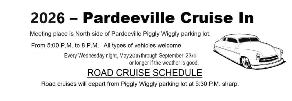 Pardeeville Cruise In