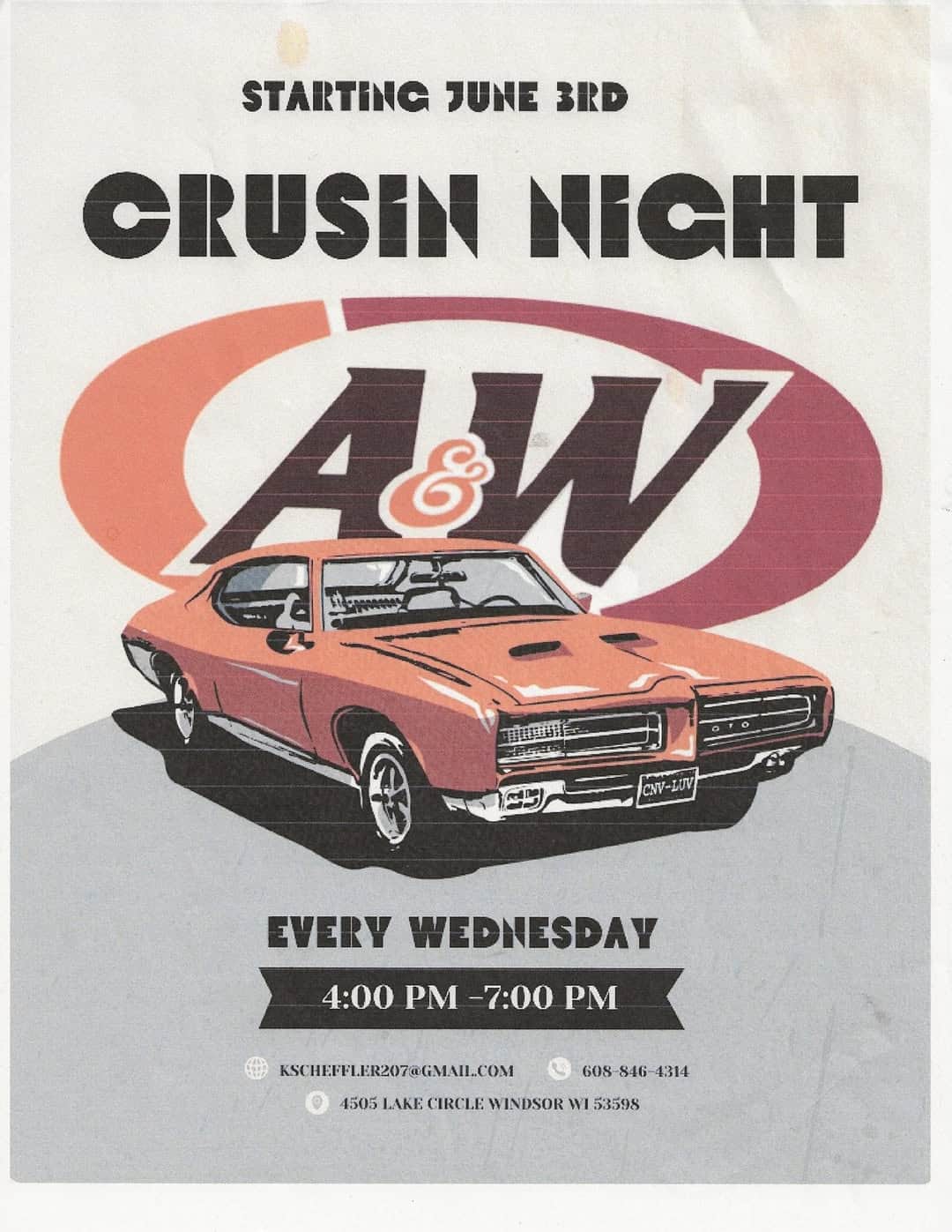 A&W Cruisin Night – Windsor
