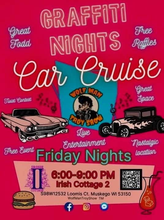 Graffiti Night Car Cruise – Muskego