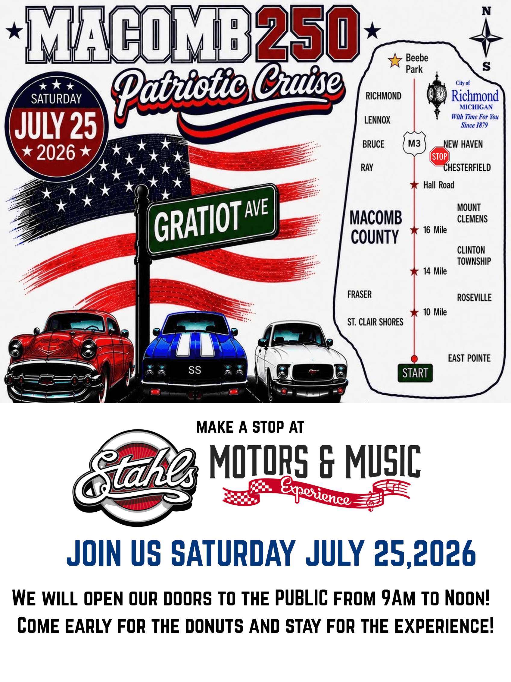 Macomb 250 Patriotic Cruise