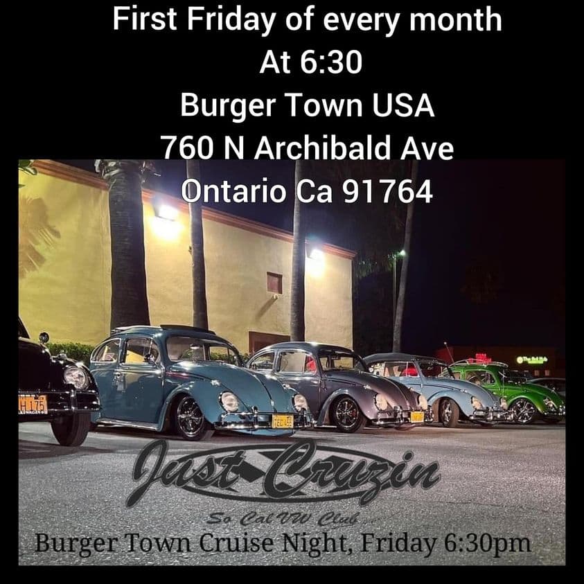 Burger Town Cruise Night