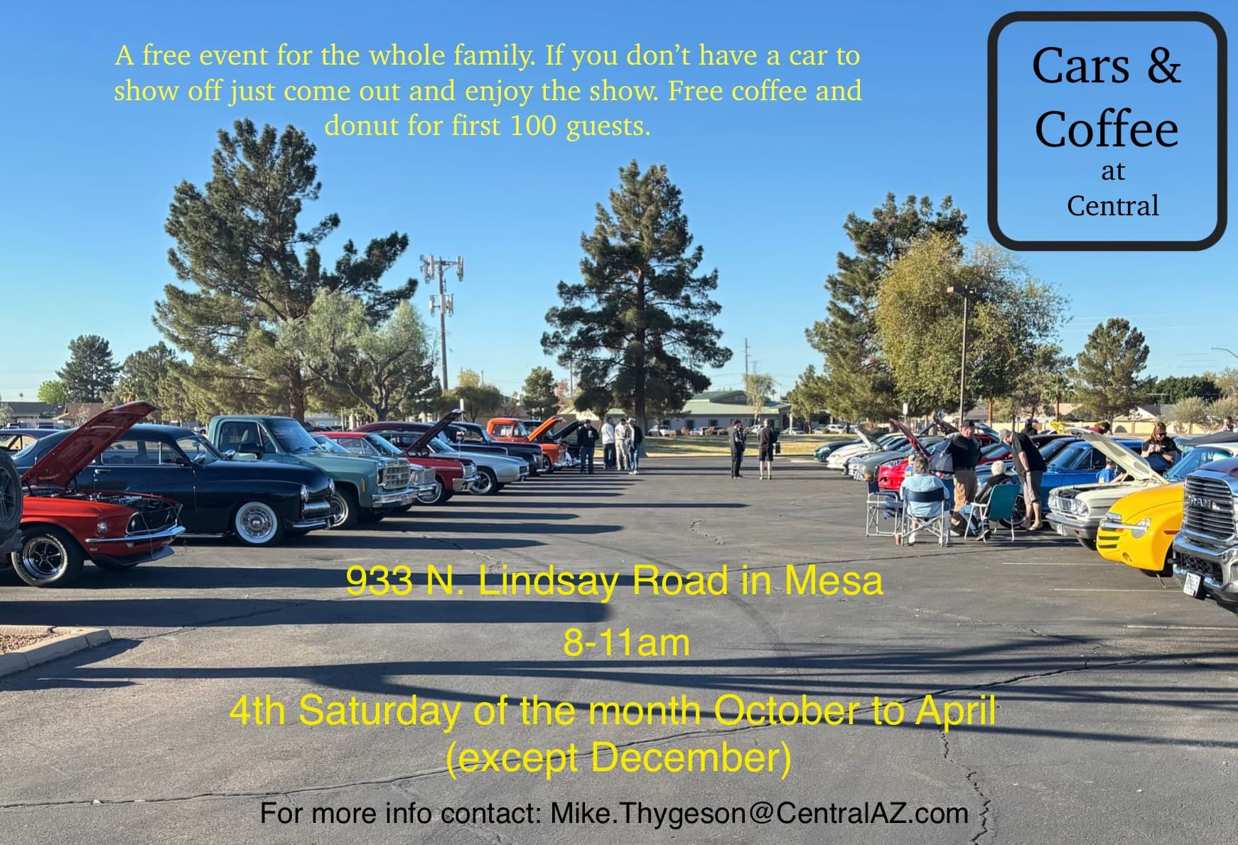 Cars & Coffee at Central