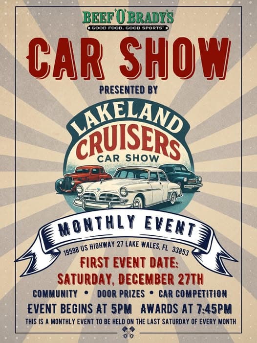 Lakeland Cruisers Car Show