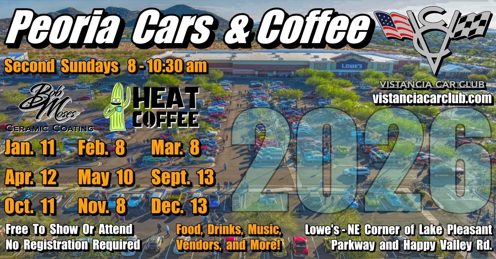 Vistancia Car Club Peoria Cars & Coffee