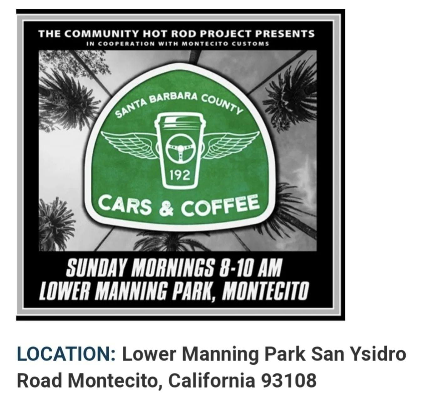 Santa Barbara County Cars & Coffee