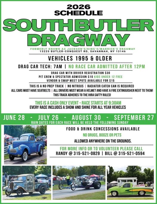 South Butler Dragway 1995 & Older Drag Races