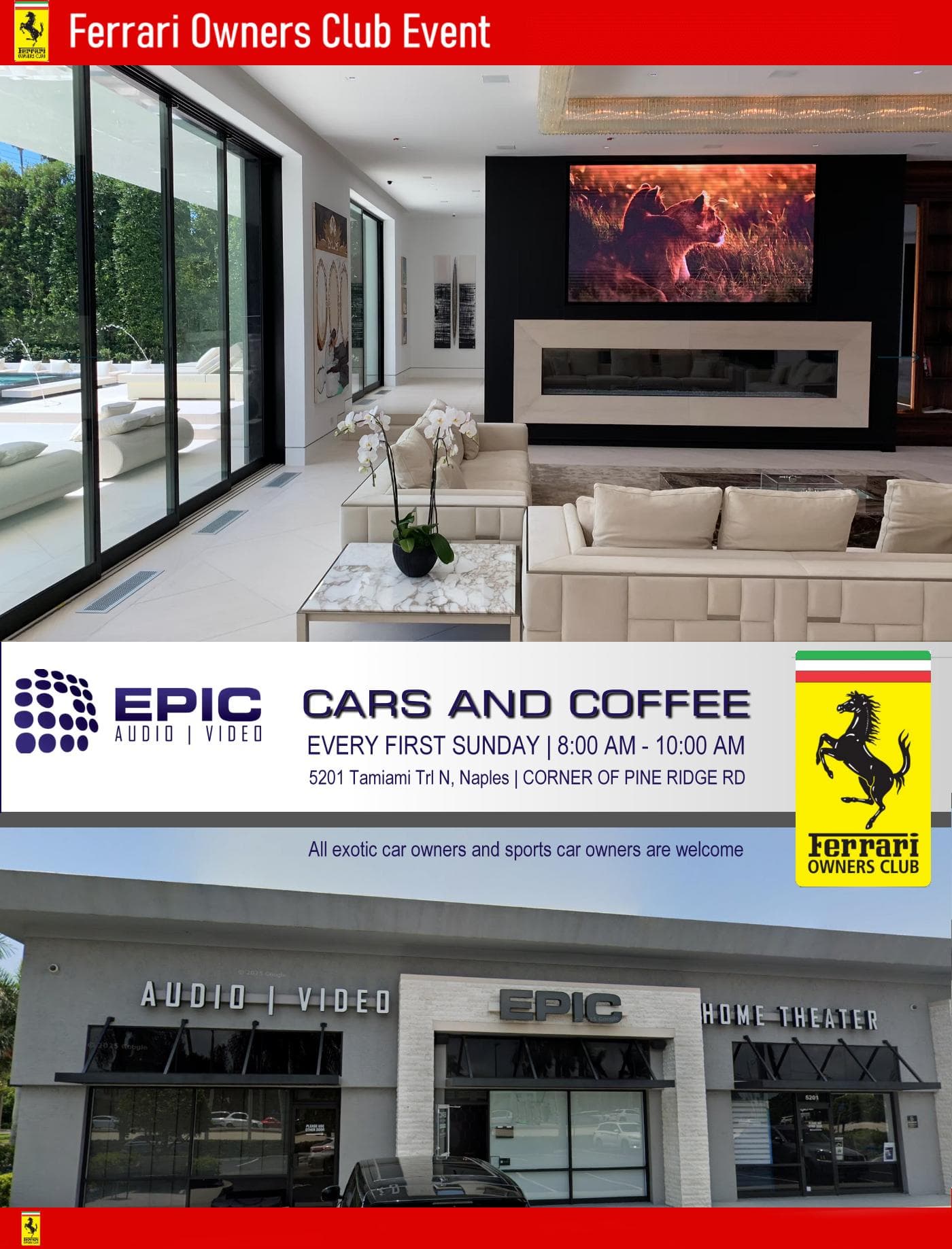 Epic Cars and Coffee