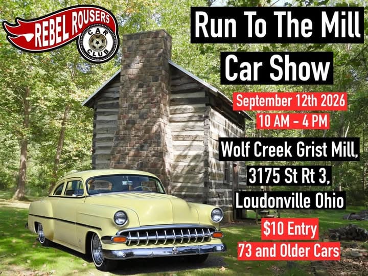 Run To The Mill Car Show
