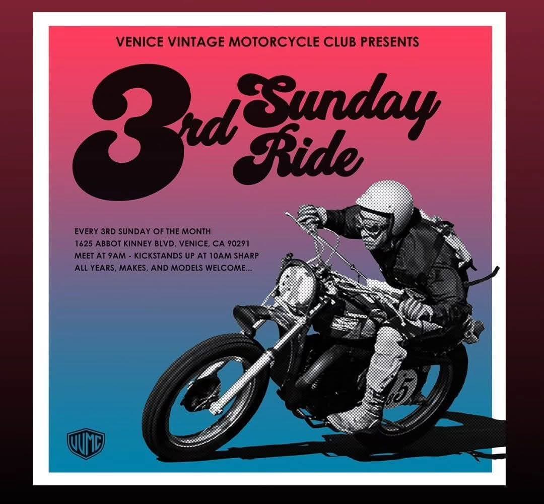 3rd Sunday Ride