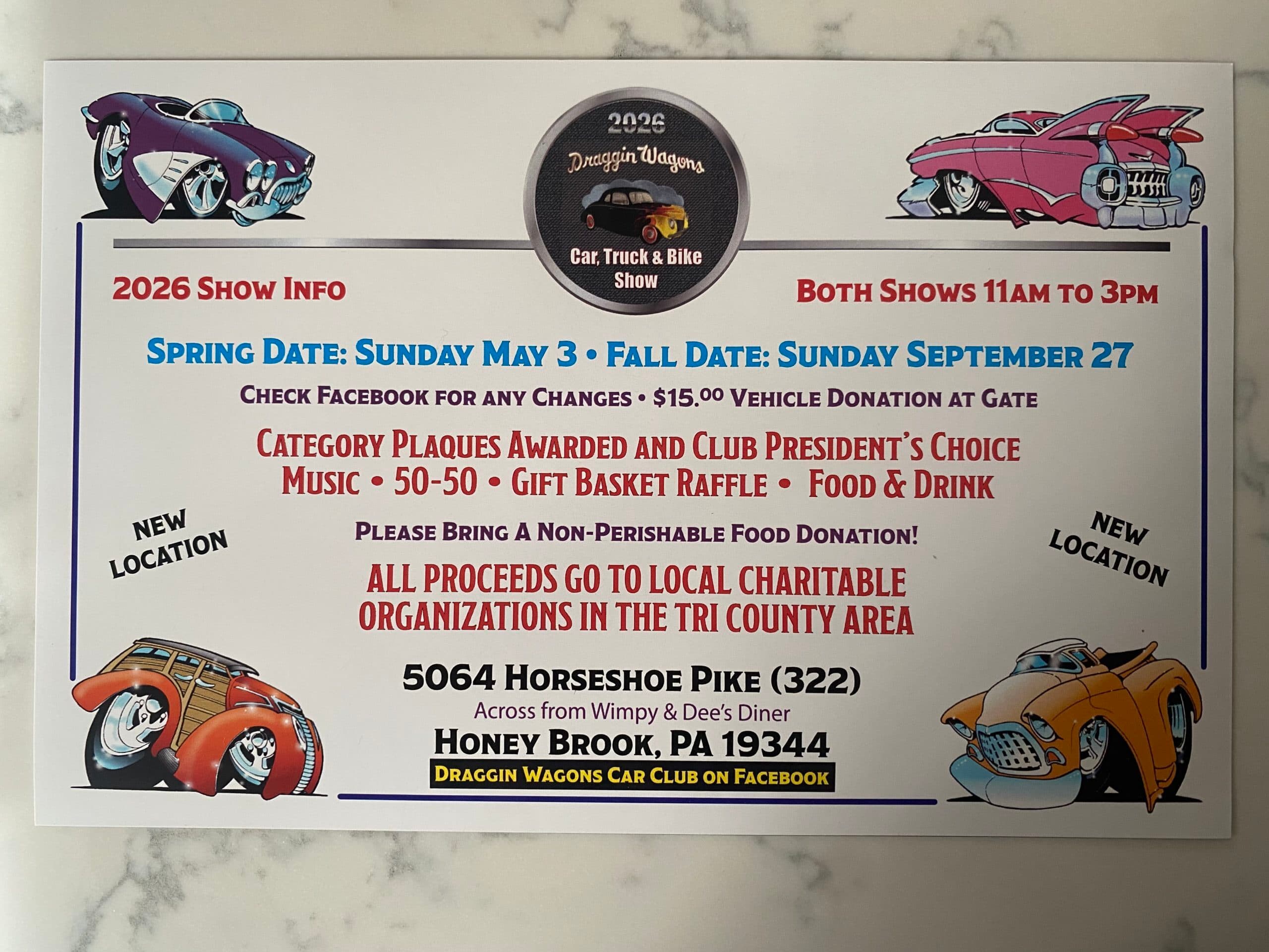 Draggin Wagon’s Car, Truck & Bike Show