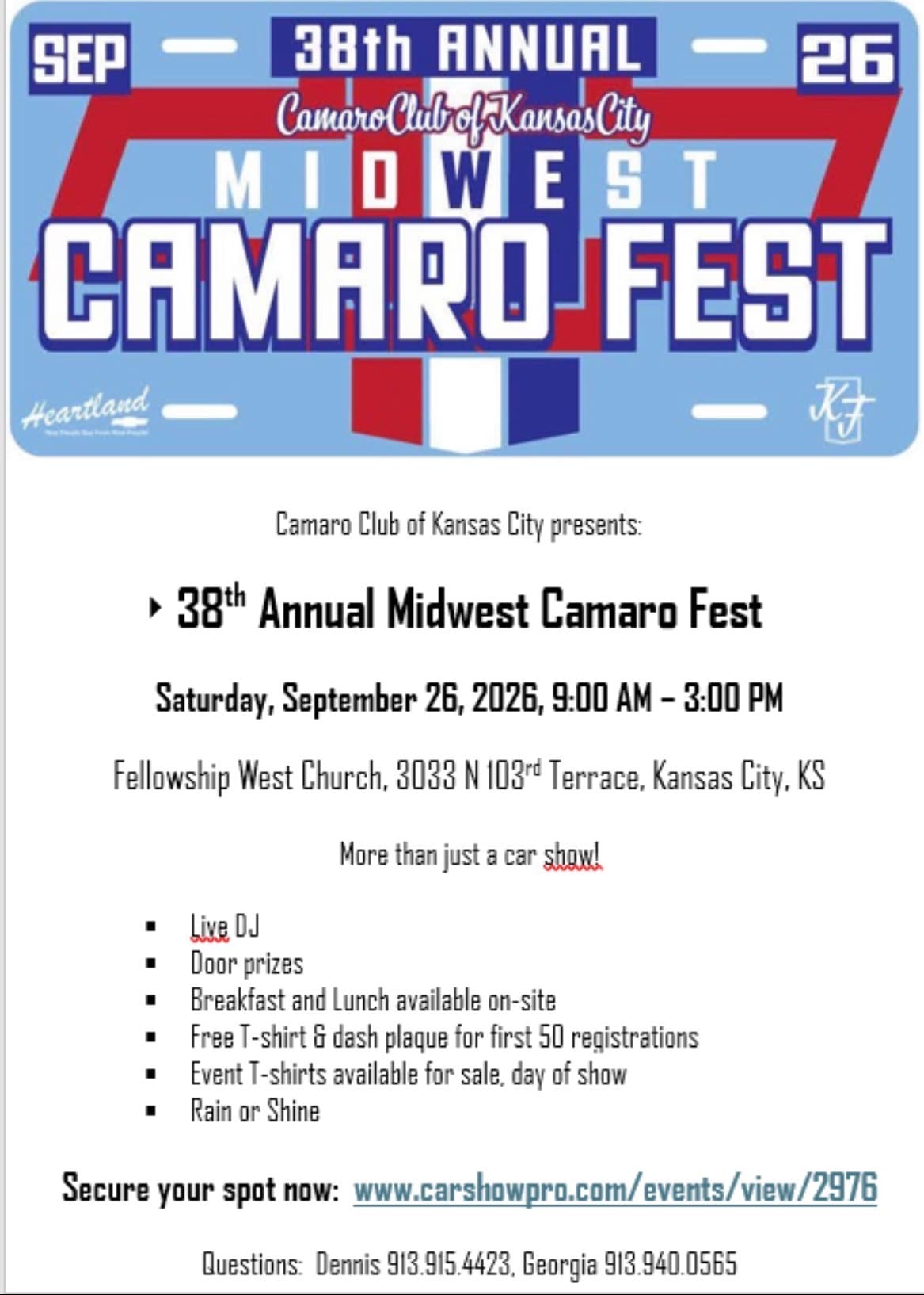 Midwest Camaro-Fest