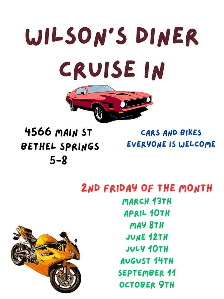 Wilson’s Diner Cruise In