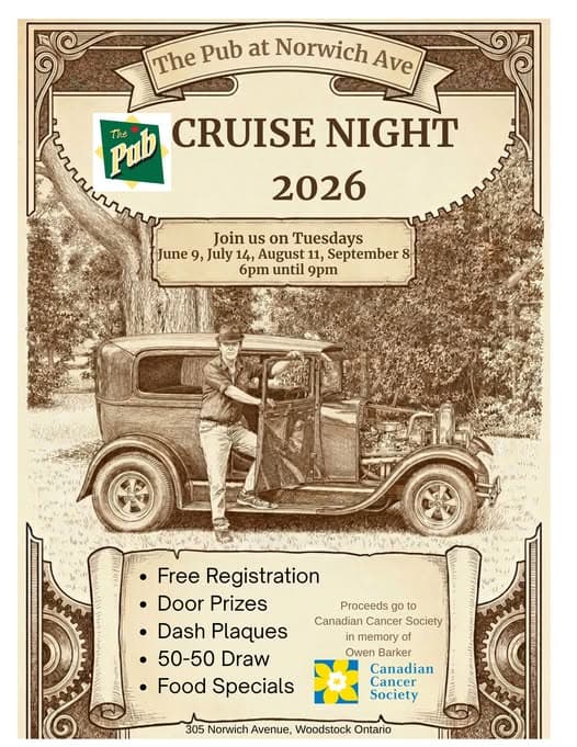 The Pub at Norwich Ave Cruise Night