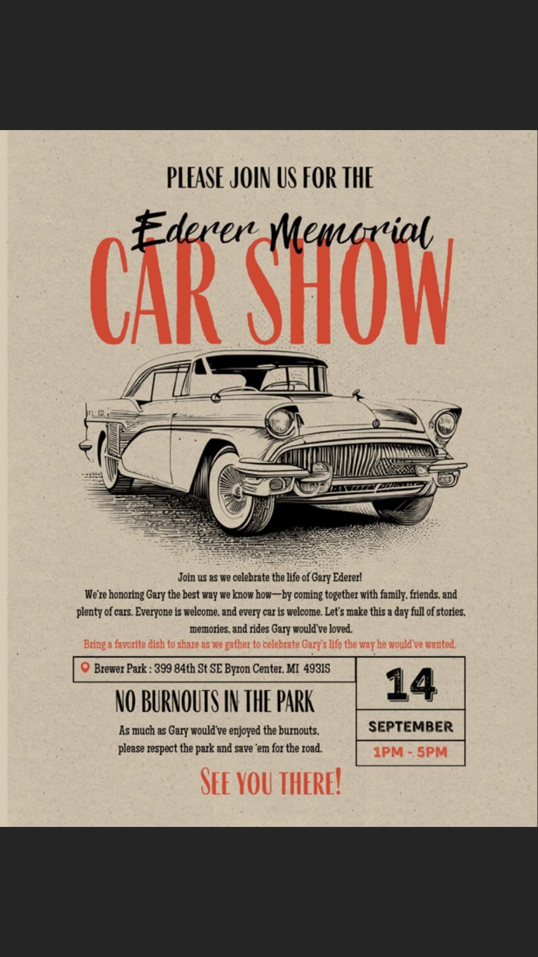 Ederer Memorial Car Show