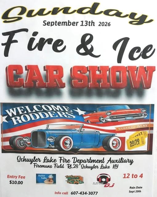 Fire & Ice Car Show
