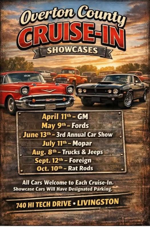 The Overton County Cruise-In